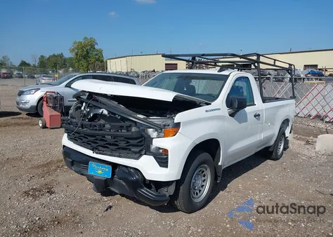 2022 Chevrolet Silverado 1500 2Wd Regular Cab Long Bed Wt z USA, uszkodzony, nr VIN 3GCNAAED1NG683348